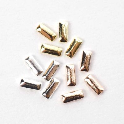 スタッズレクタングル 約1.0×2.5mm 約50個入り