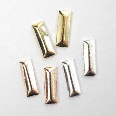 スタッズレクタングル 約2.0×6.0mm 約25個入り