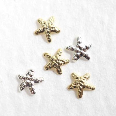 メタルパーツ ヒトデ 約3.0×3.0mm 約25個入り