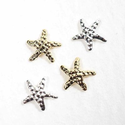 メタルパーツ ヒトデ 約5.0×5.0mm 約25個入り