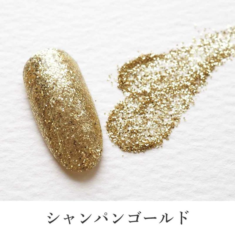 グリッター ゴールド シルバー 系 0.2mm 六角 約2g入り | BLAZE