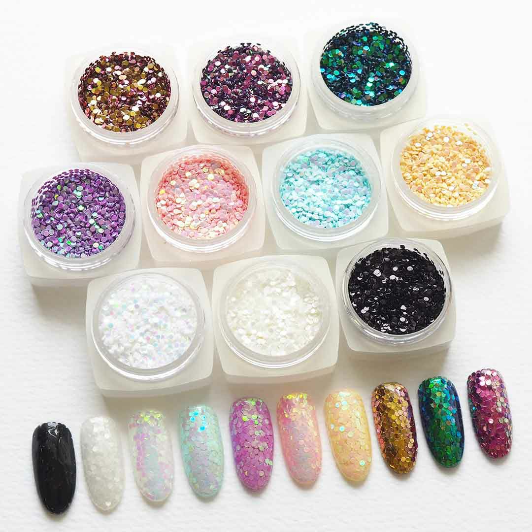 ホログラムラウンド1mm 約2g入り | BLAZE【ブレイズ】 ネイルパーツ