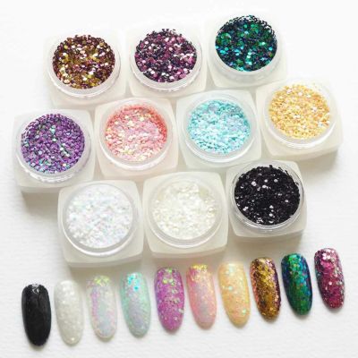 ホログラムラウンド1mm 約2g入り