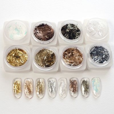 ホログラム 細切り Mサイズ 0.3×4.7mm 約1g入り