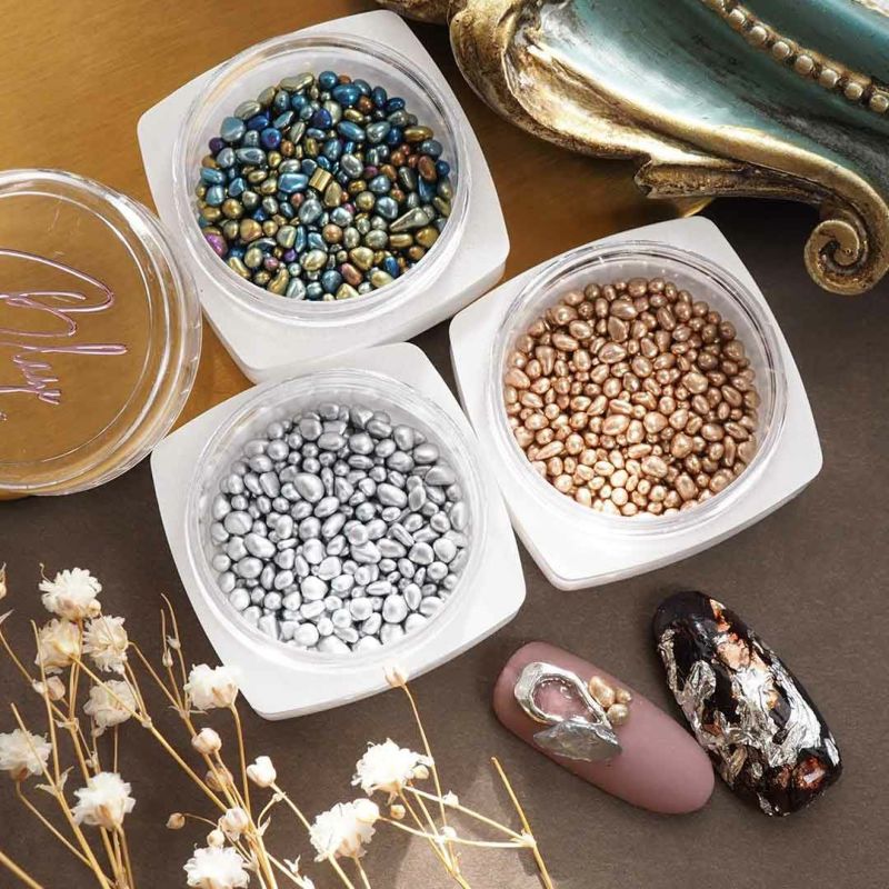 【在庫限り】マット メタリックストーン Sサイズ 約3g入り