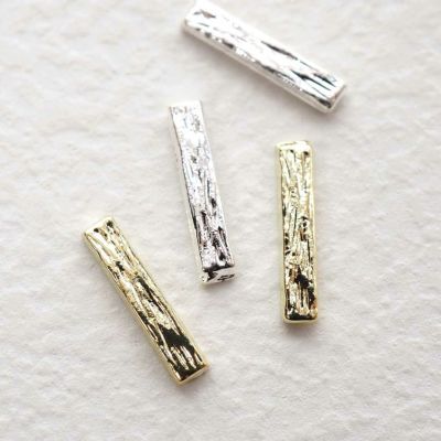 メタルパーツ デザインロングスティック 約1.7×8.0mm 10個入り