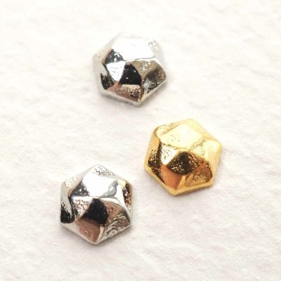 メタルパーツ ダイヤモンドMサイズ 約4.0×4.0mm 3個入り