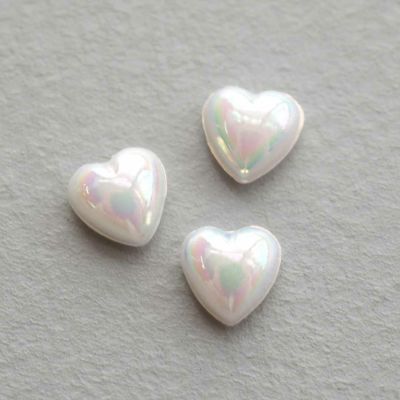 オーロラパール ハート 約4.0×5.0mm 8個入り