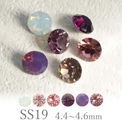 プレシオサ Vカット チャトン SS19 カラー 約25個入り