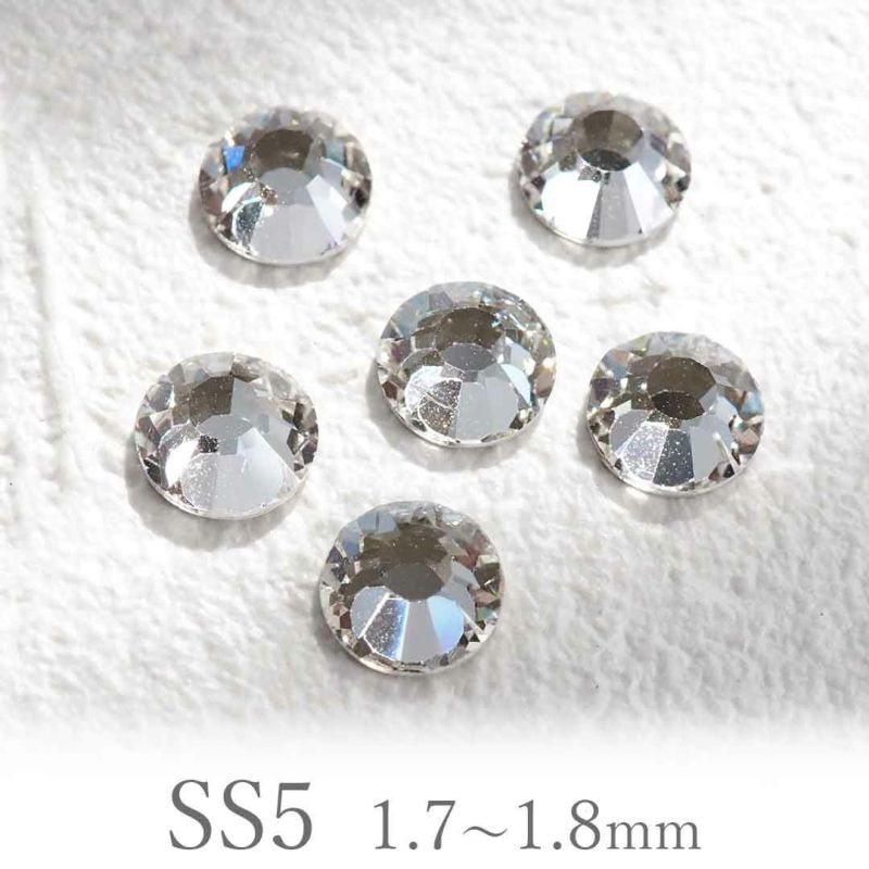 プレシオサ フラットバック SS5 クリスタル 約30個入り | BLAZE