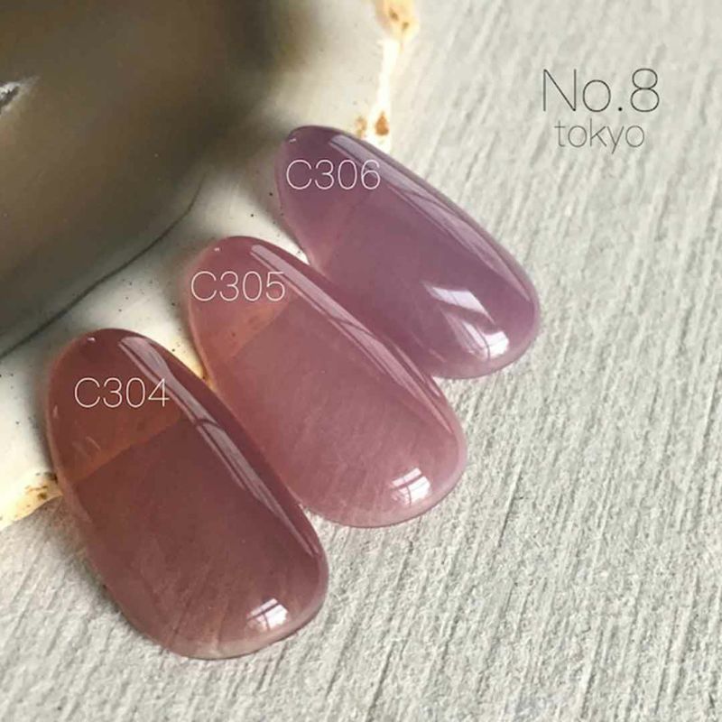 C305 クリアスモーキースキンピンク カラージェル No.8 | BLAZE