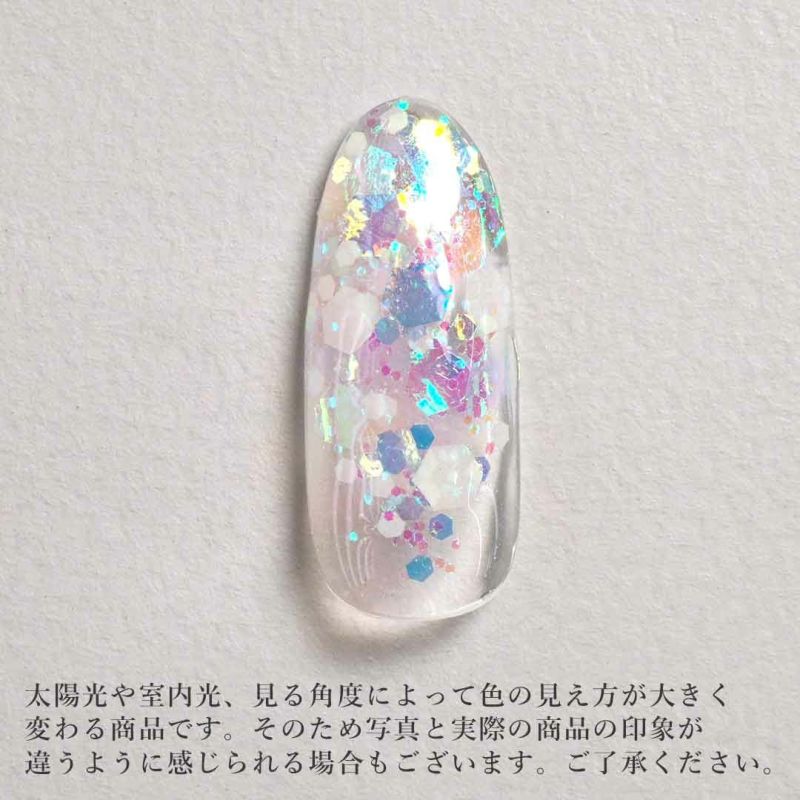グロウミックスホログラム 蓄光 六角 約2g入り | BLAZE