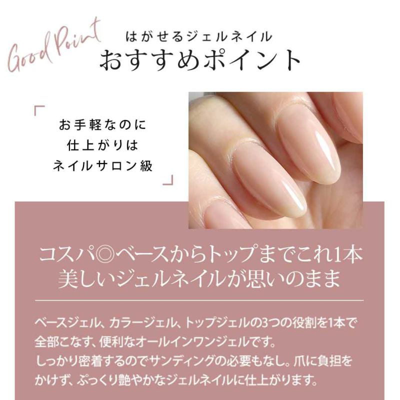 楽天市場】ジェルネイル はがせる OMD チャームスティックジェル