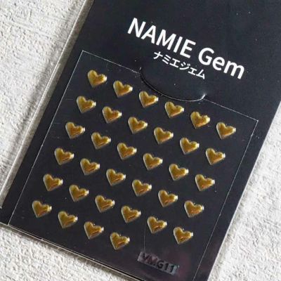 3Dエンボスシール　ハート　the NAMIE