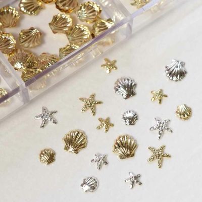 メタルパーツサマーアソート シェル&ヒトデ 約150個入り