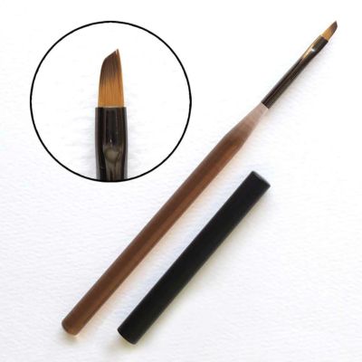 ジェルネイルブラシ フレンチ キャップ付き