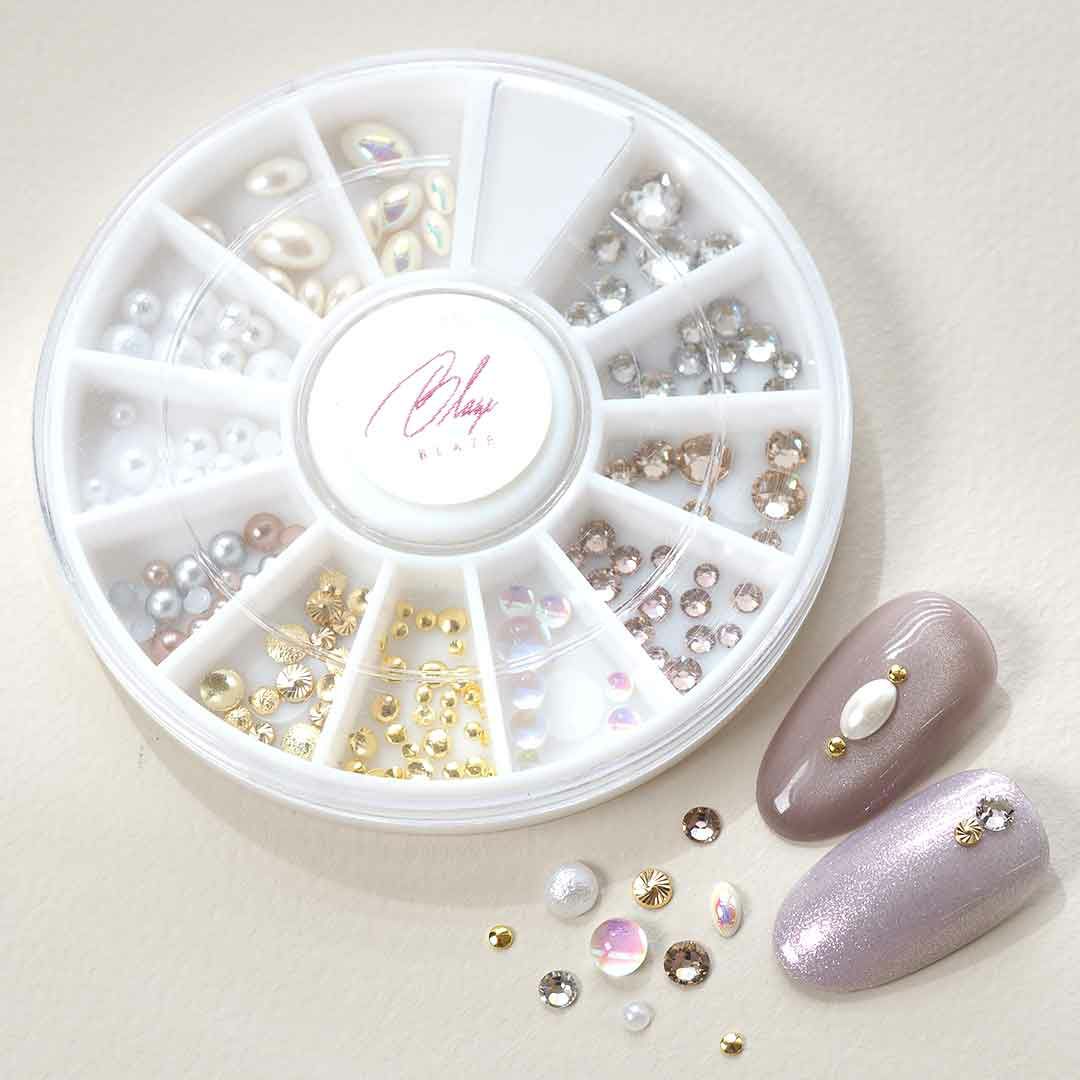 スワロフスキー＆パール＆スタッズ　アソートセット